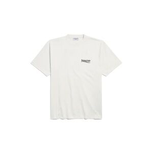 BALENCIAGA EMBROIDERED CAMPAIGN TEE